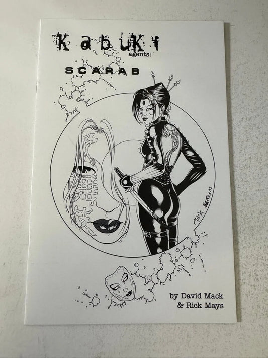 KABUKI AGENTS Scarab Ashcan NM David Mack & Rick Mays Cover