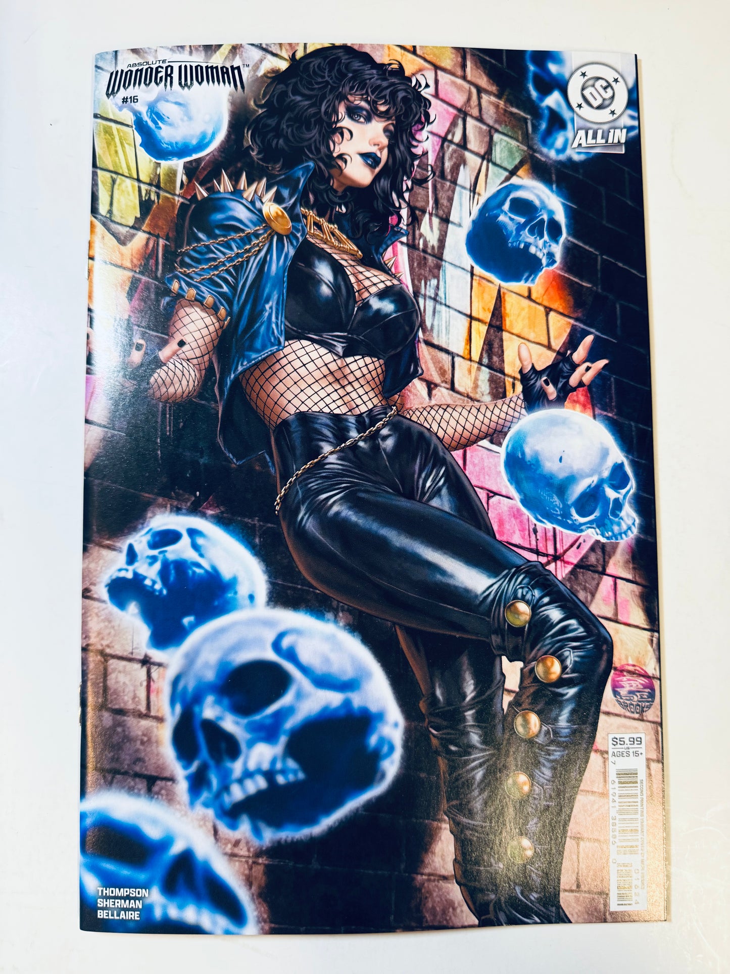 ABSOLUTE WONDER WOMAN #16 NM 2nd Print Mark Brooks