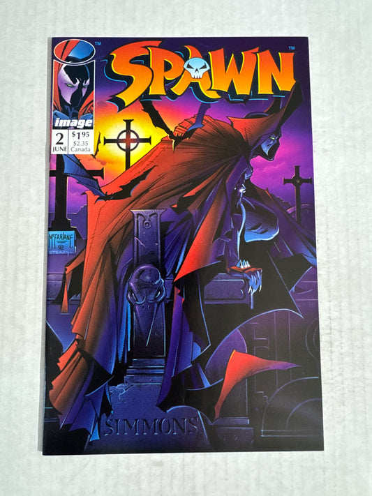 SPAWN #2 NM Todd McFarlane 1ST APPEARANCE
