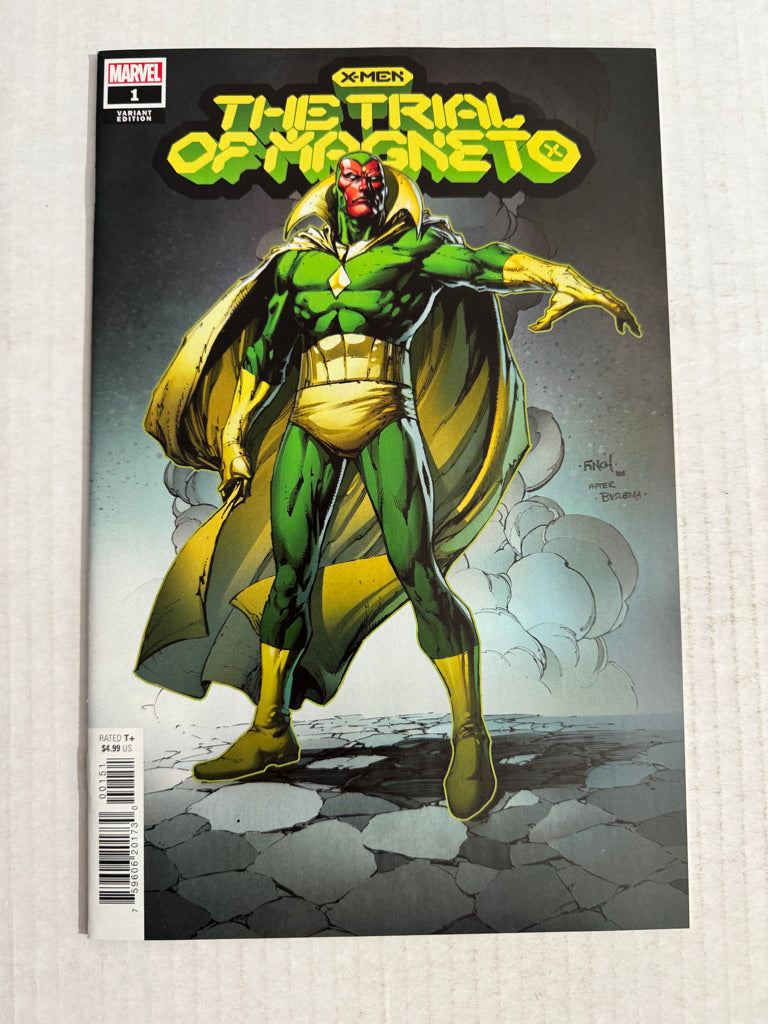 X-MEN THE TRIAL OF MAGNETO #1 NM 1:25 David Finch Variant