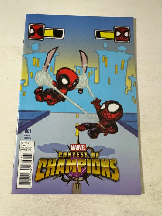 CONTEST OF CHAMPIONS #1 NM-  Skottie Young Variant 1ST APPEARANCE