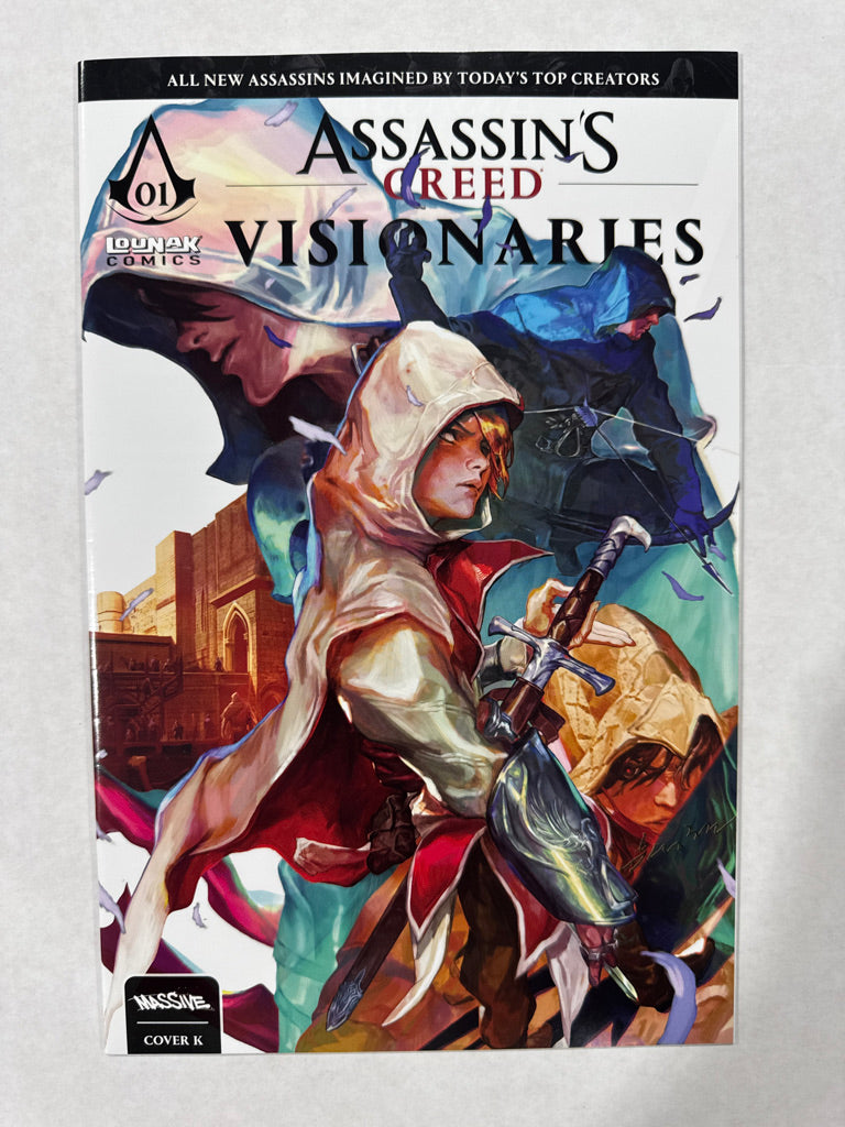 ASSASSIN'S CREED Visionaries #1 NM K Yune Variant LTD to 1000