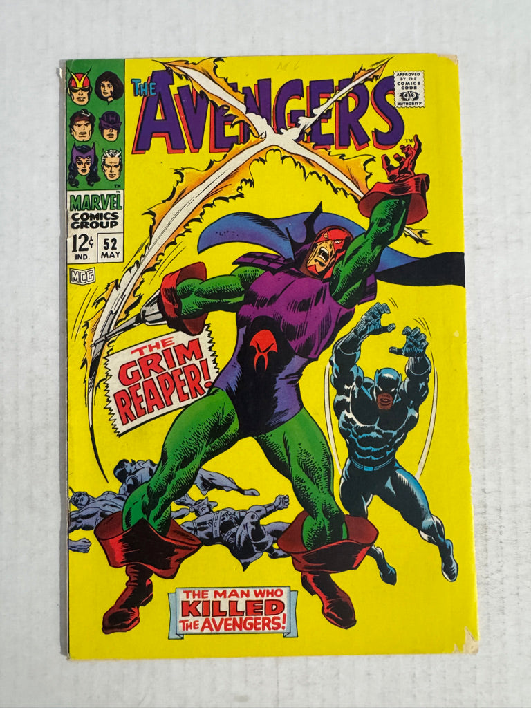 AVENGERS #52 GD 1ST APPEARANCE