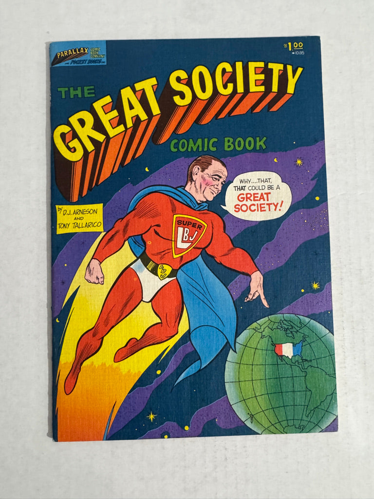 THE GREAT SOCIETY COMIC BOOK NM