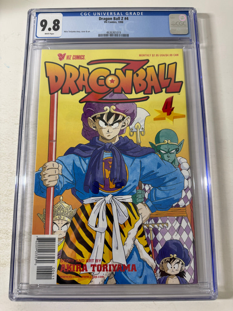 DRAGON BALL Z #4 9.8 CGC