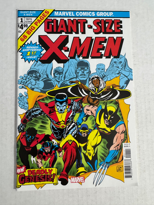 GIANT-SIZE X-MEN #1 NM Facsimile