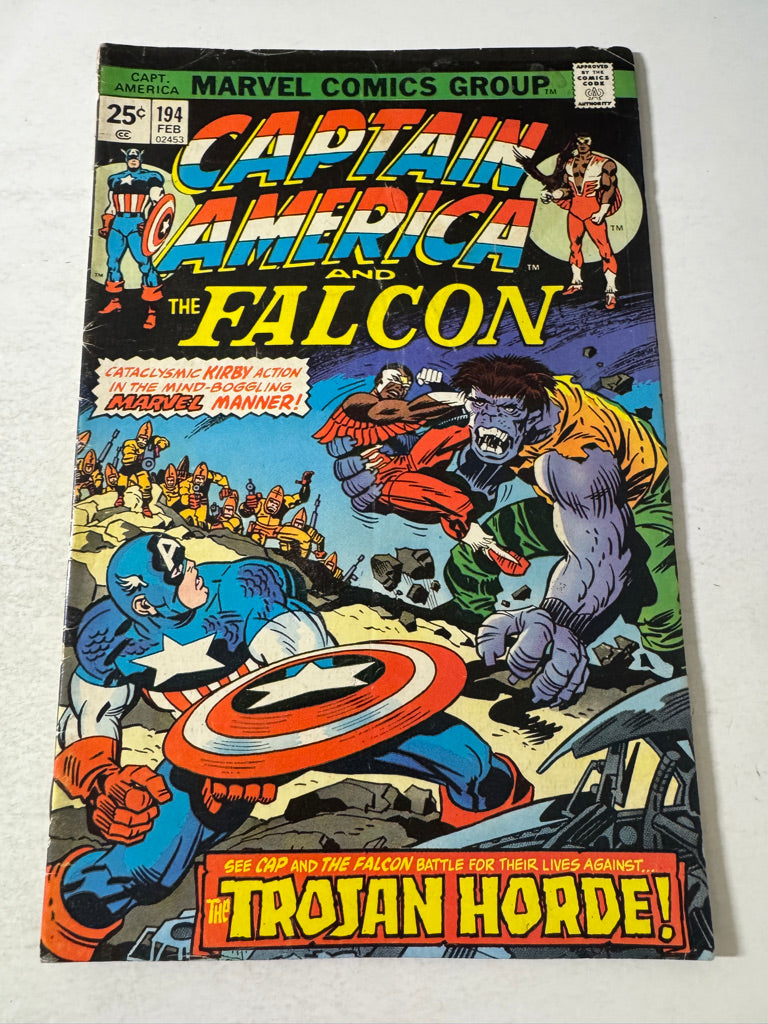 CAPTAIN AMERICA #194 VG
