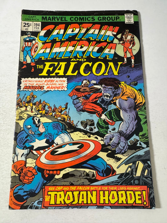 CAPTAIN AMERICA #194 VG