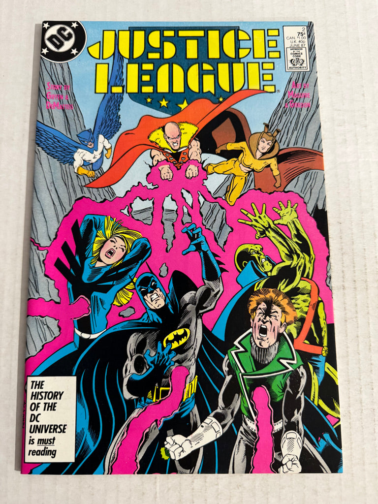 JUSTICE LEAGUE #2 NM Kevin Maguire Cover