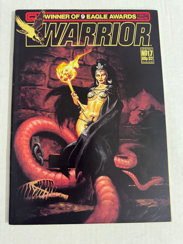 WARRIOR MAGAZINE #17 VF/NM