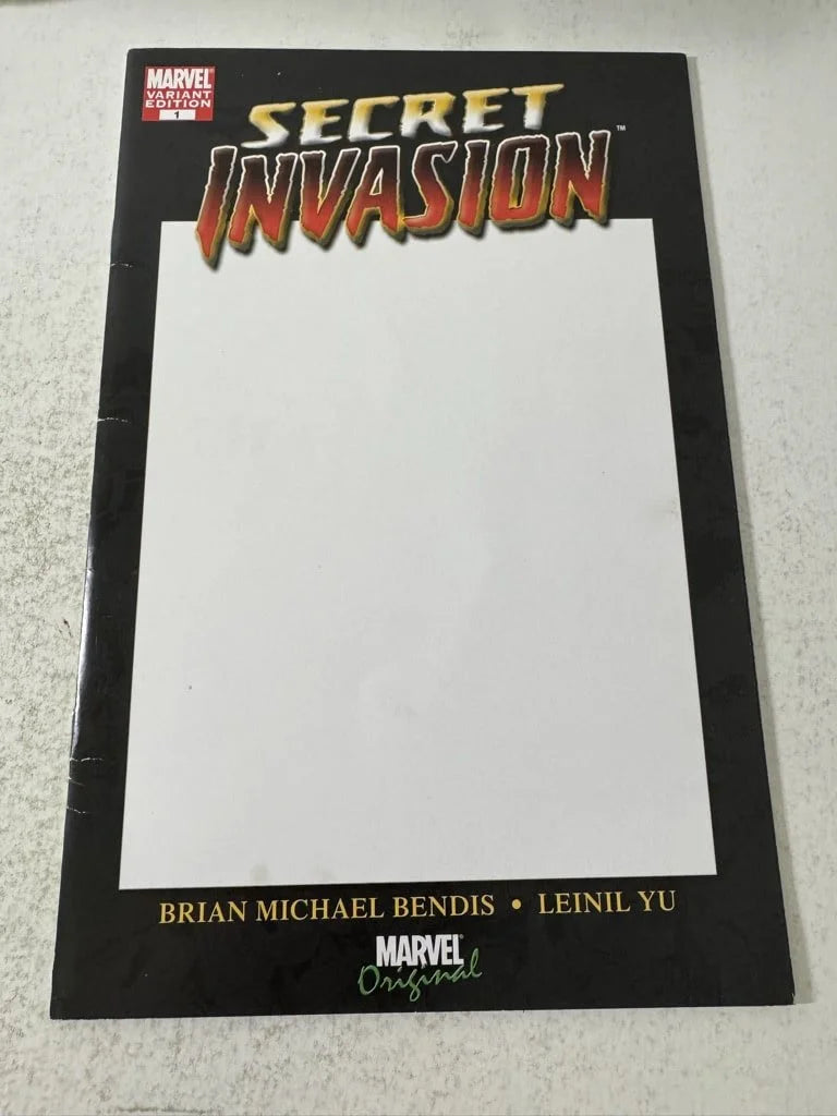 SECRET INVASION #1 FN/VF Blank Variant