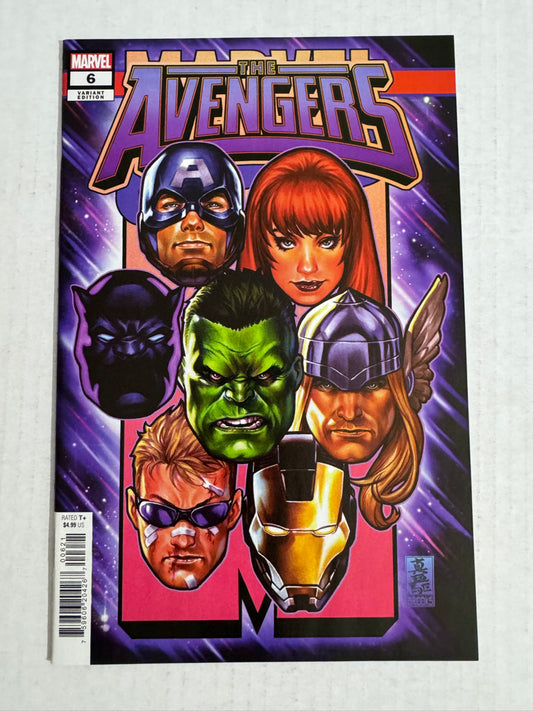 AVENGERS #6 Vol 8 NM Mark Brooks Variant