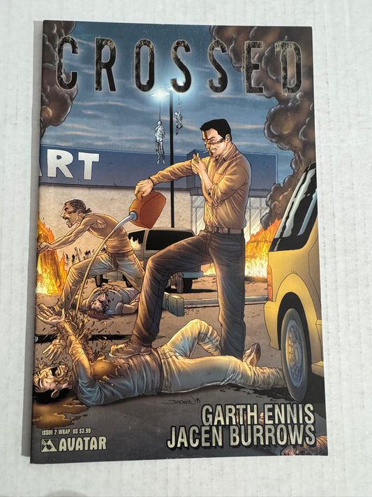 CROSSED #2 VF Jacen Burrows Wrap Variant