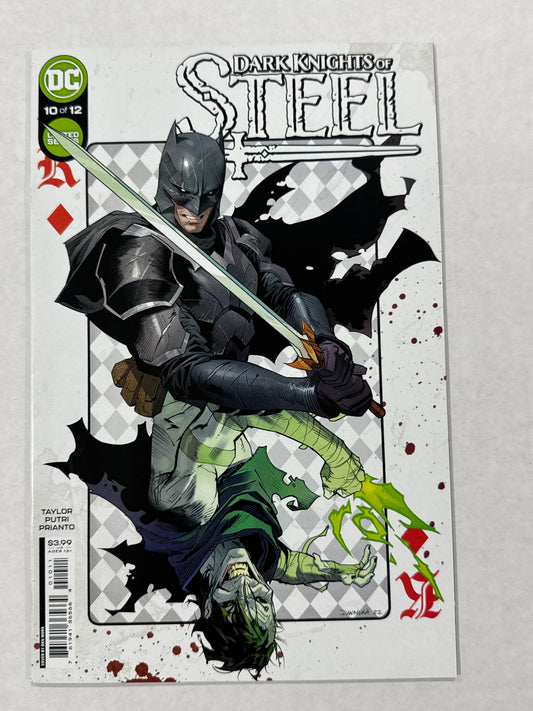 DARK KNIGHTS OF STEEL #10 V+ Dan Mora Cover