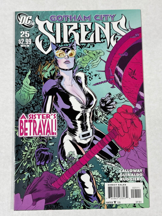 GOTHAM CITY SIRENS #25 NM-