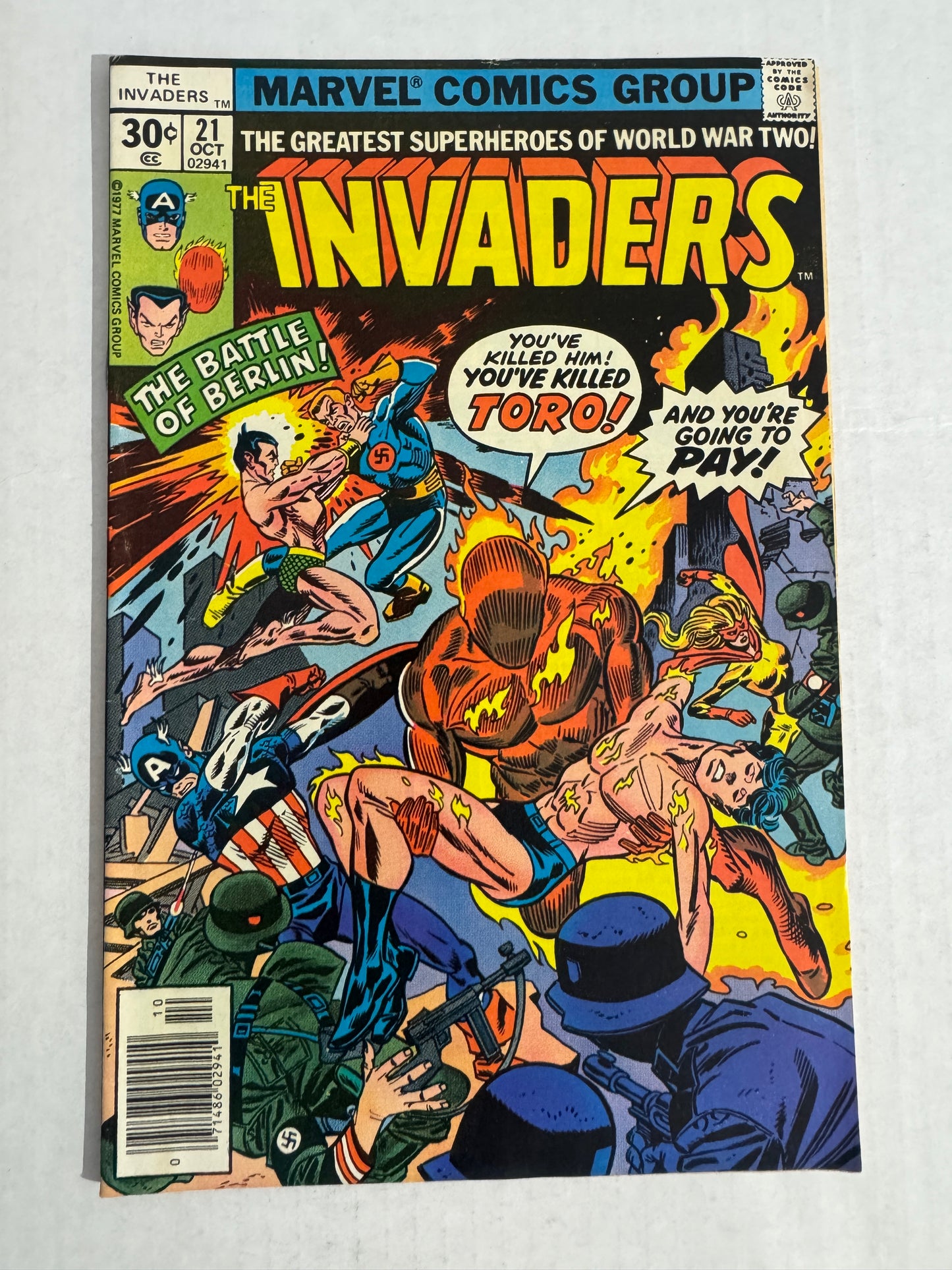 INVADERS #21 FN
