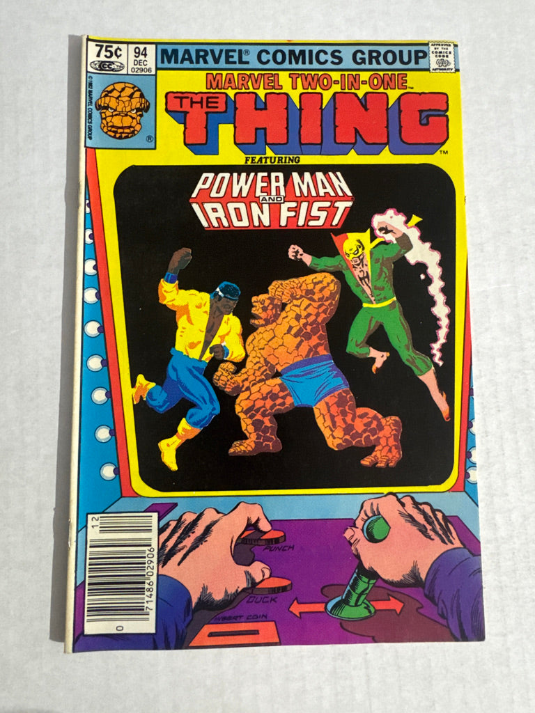 MARVEL TWO-IN-ONE #94 FN/VF CANADIAN PRICE VARIANT