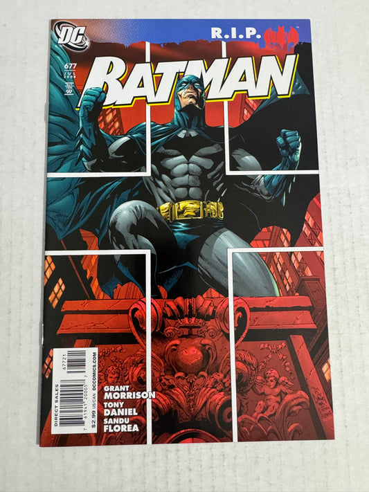 BATMAN #677 NM 1:25 Tony Daniel Variant