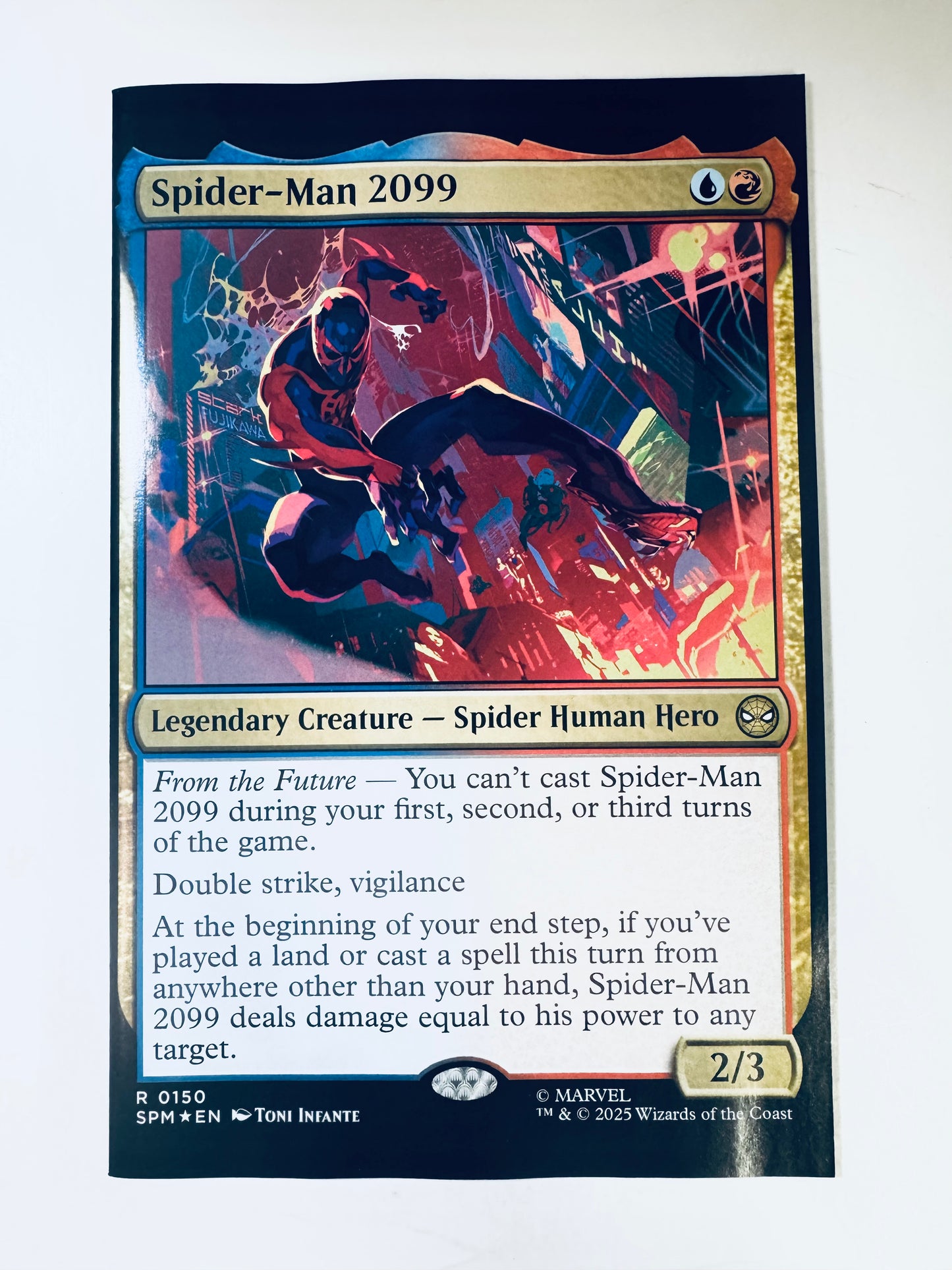 THE INFERNAL HULK #7 NM Toni Infante Magic: the Gathering Variant