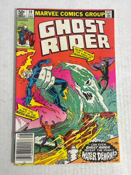 GHOST RIDER #59 NEWSSTAND