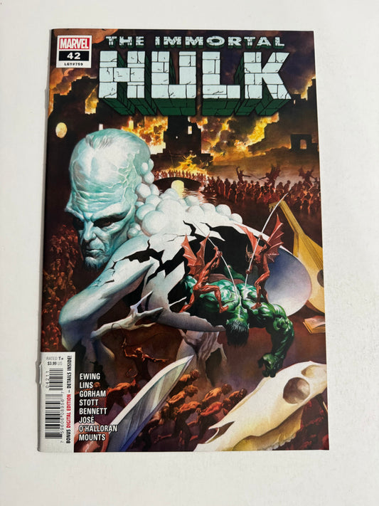 IMMORTAL HULK #42 Alex Ross Cover