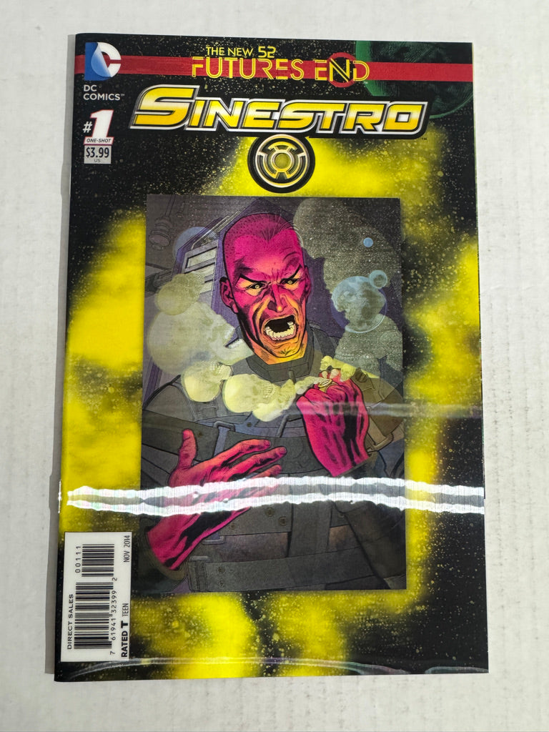 FUTURES END SINESTRO NM #1 Lenticular Kevin Nowlan Cover