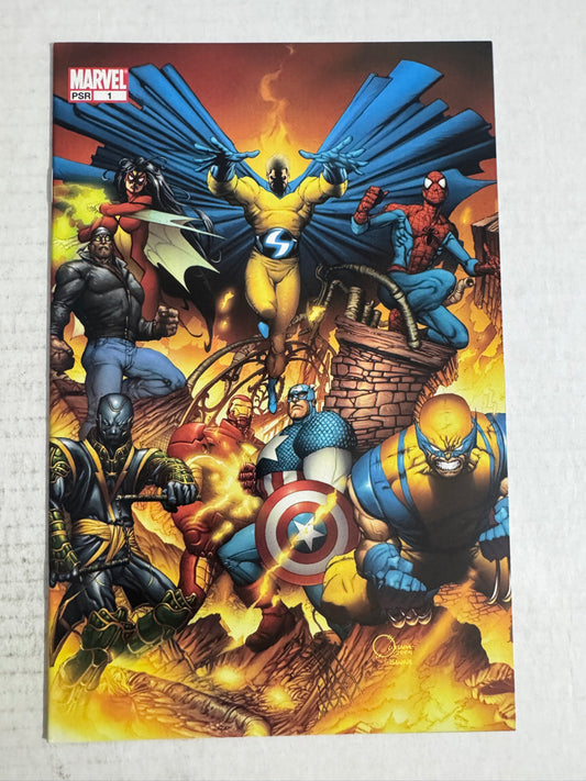 NEW AVENGERS #1 NM Joe Quesada Variant  1ST APPEARANCE