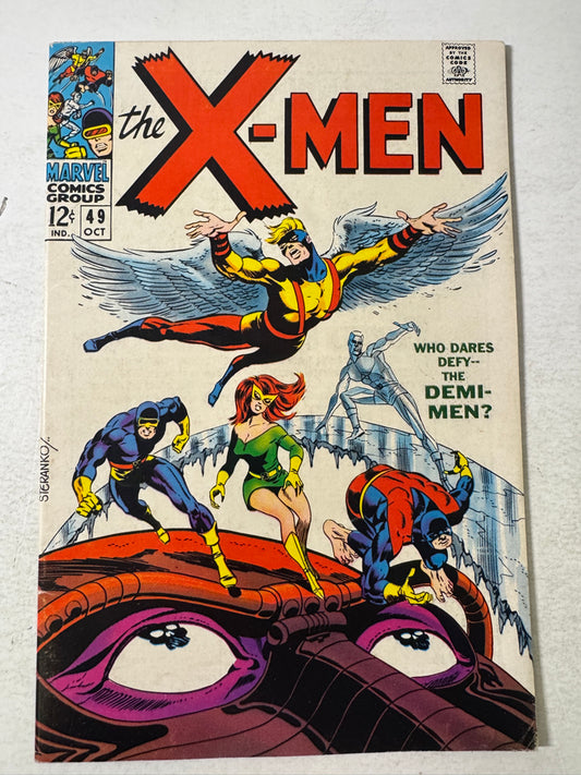 X-MEN #49 FN/VF 1ST APEARANCE Steranko Cover