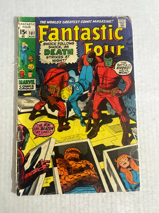 FANTASTIC FOUR #101 FR Cover Detached