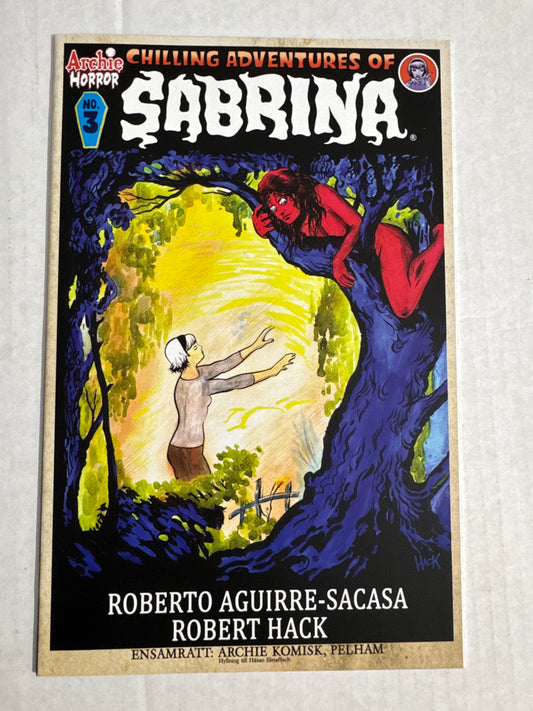 CHILLING ADVENTURES OF SABRINA #3 NM Hack Variant