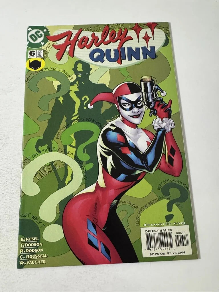 HARLEY QUINN #6 NM Terry Dodson Cover