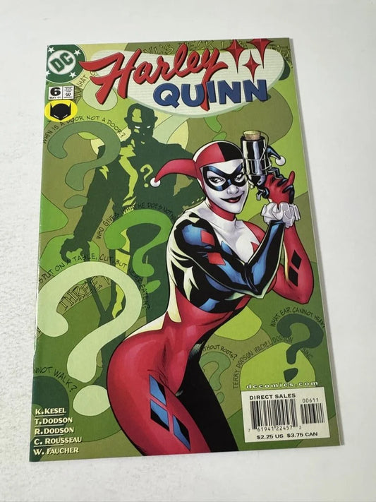 HARLEY QUINN #6 NM Terry Dodson Cover