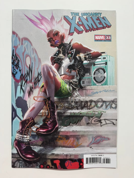 UNCANNY X-MEN #33 NM Alexander Lozano '80s Storm Variant