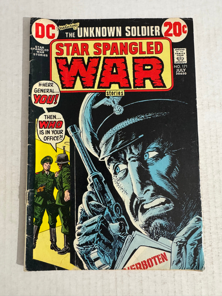 STAR SPANGLED WAR STORIES #171 VG