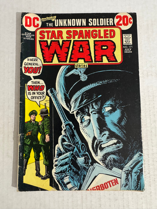 STAR SPANGLED WAR STORIES #171 VG