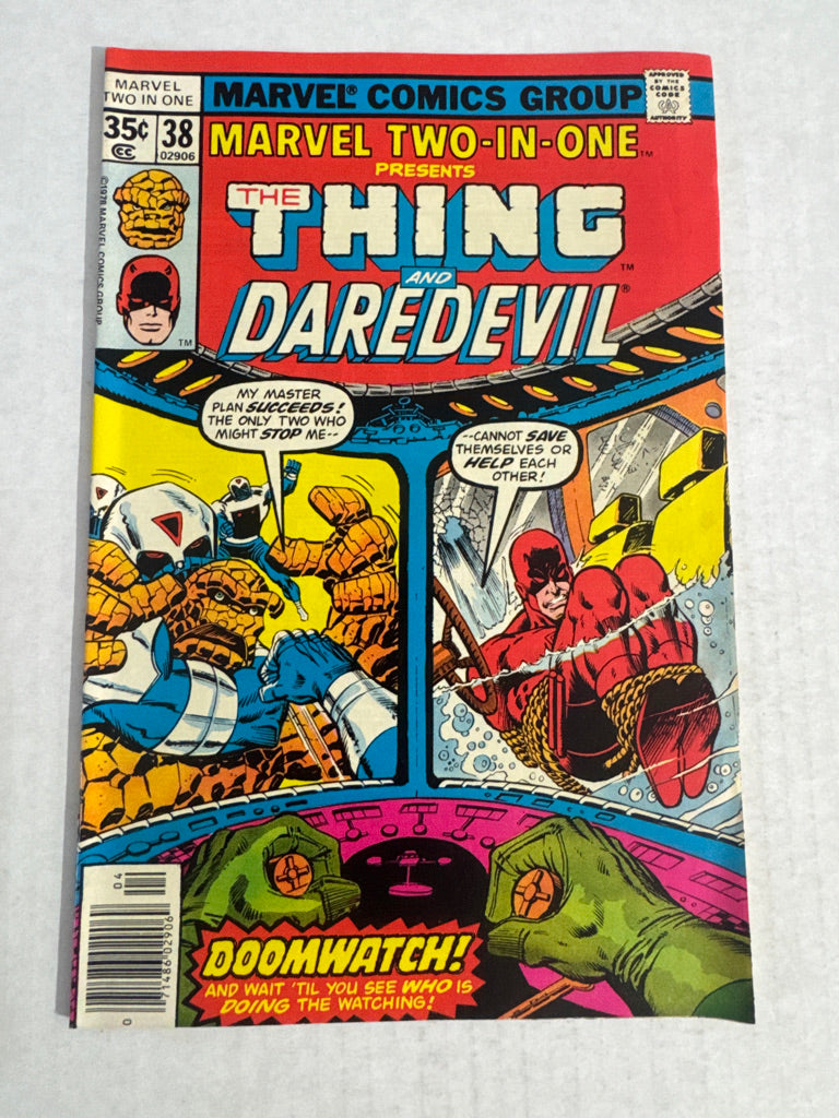 MARVEL TWO-IN-ONE #38 FN-