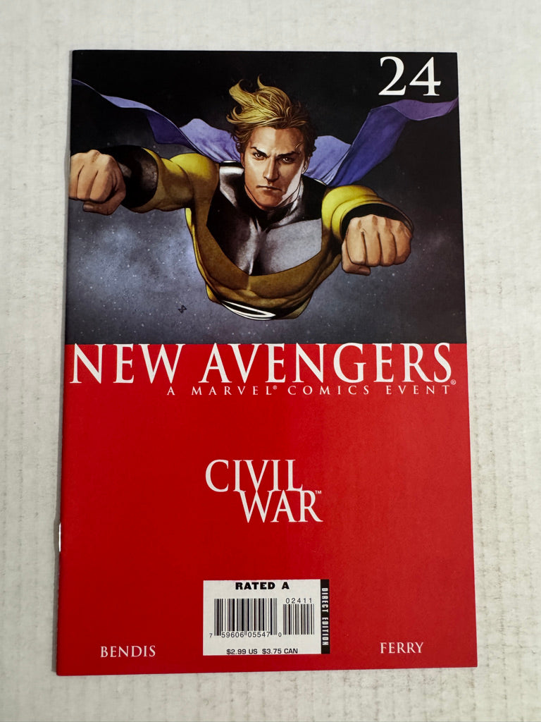 NEW AVENGERS #24 NM Adi Granov Cover