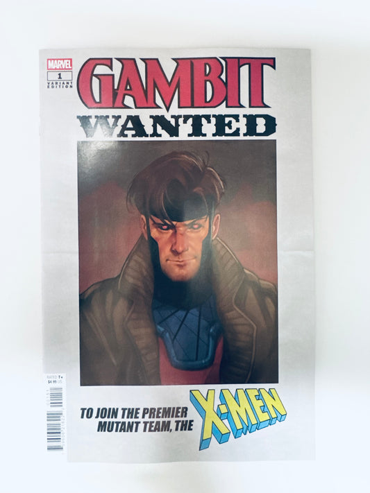 GAMBIT: WANTED #1 NM Phil Noto Wanted A Variant