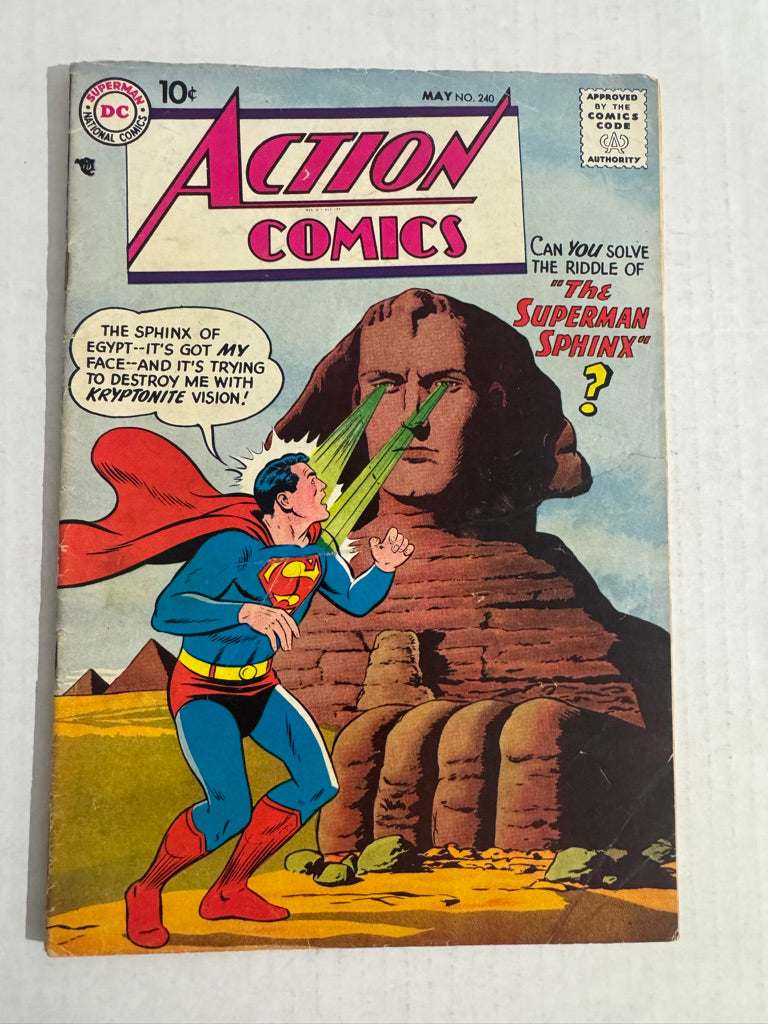 ACTION COMICS #240 GD+