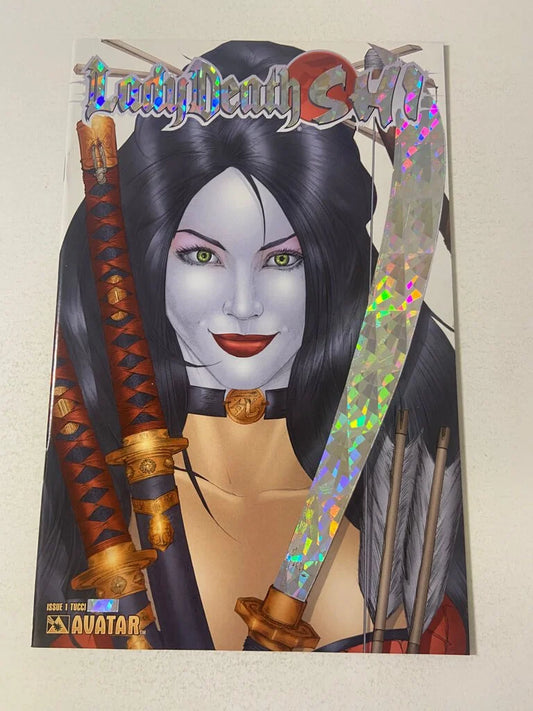 LADY DEATH SHI #0 NM Billy Tucci Shi Prism Foil Variant