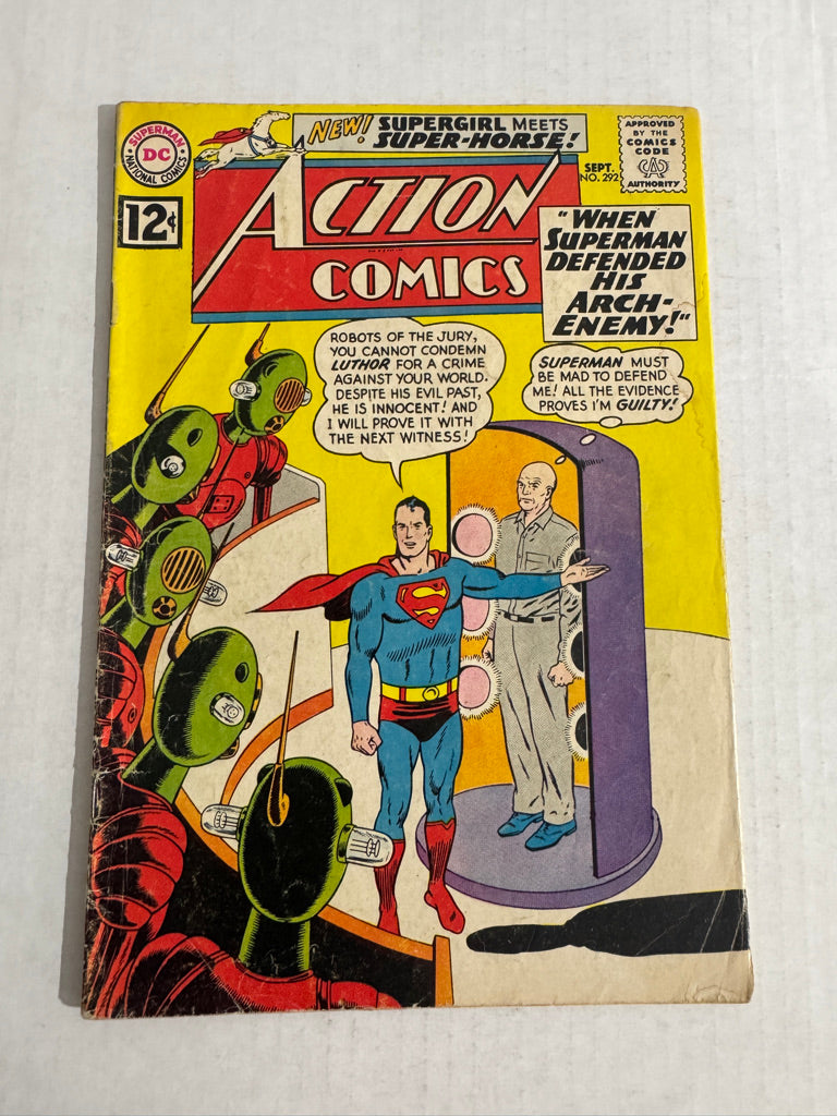 ACTION COMICS #292 GD/VG