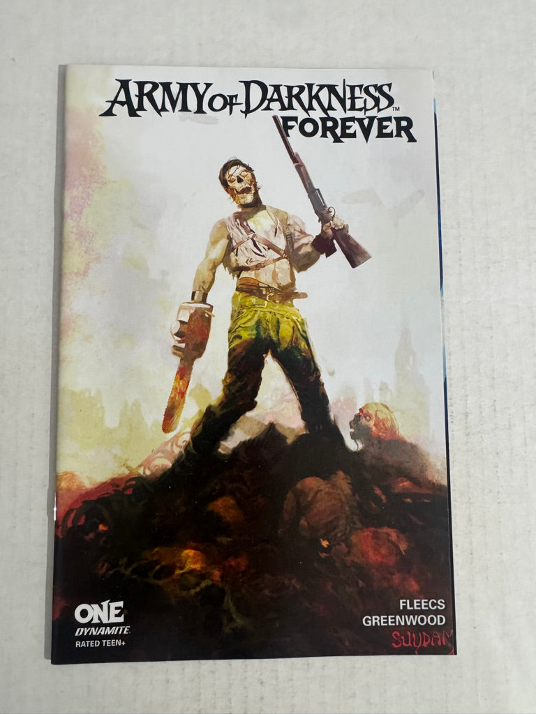 ARMY OF DARKNESS FOREVER #1 NM 1:10 Arthur Suydam Zombie Variant