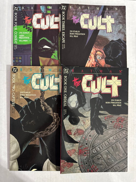 BATMAN THE CULT #1-4 NM- Bernie Wrightson Covers SET