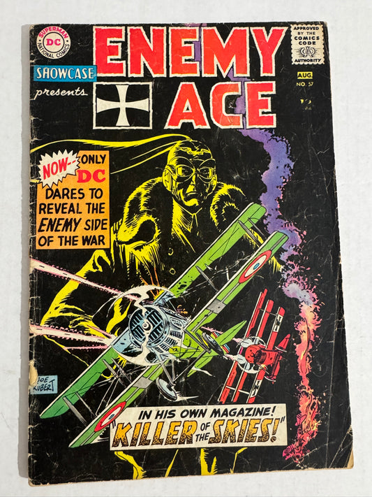 SHOWCASE #57 FR Joe Kubert Cover