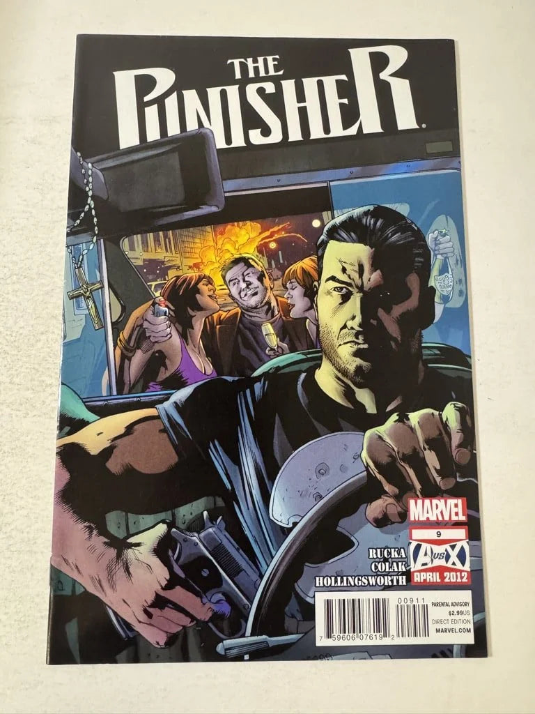 PUNISHER #9 Vol 8 NM Bryan Hitch Cover