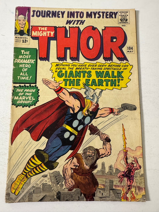 JOURNEY INTO MYSTERY #104 GD/VG