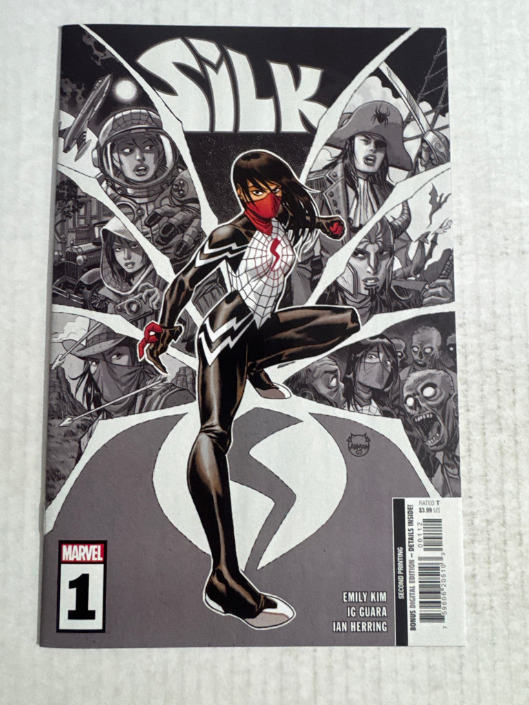 SILK #1 Vol 5 NM 2nd Print Dave Johnson Variant