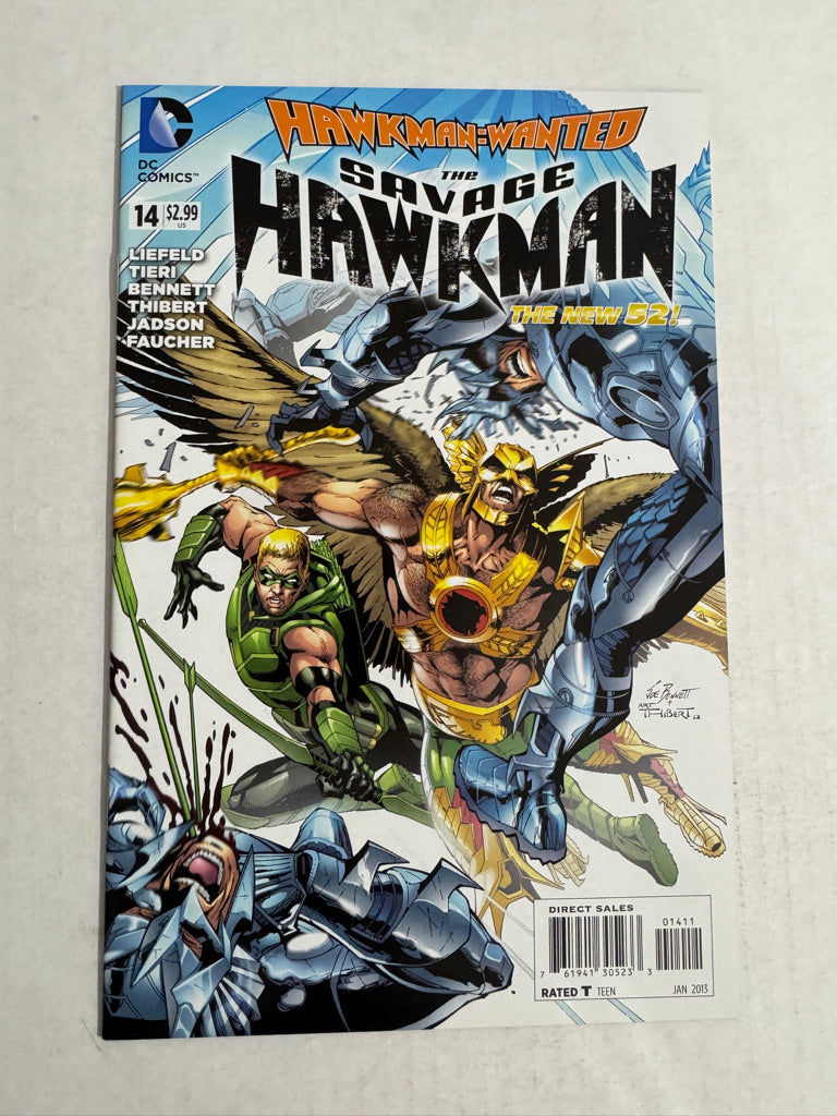 SAVAGE HAWKMAN #14 NM