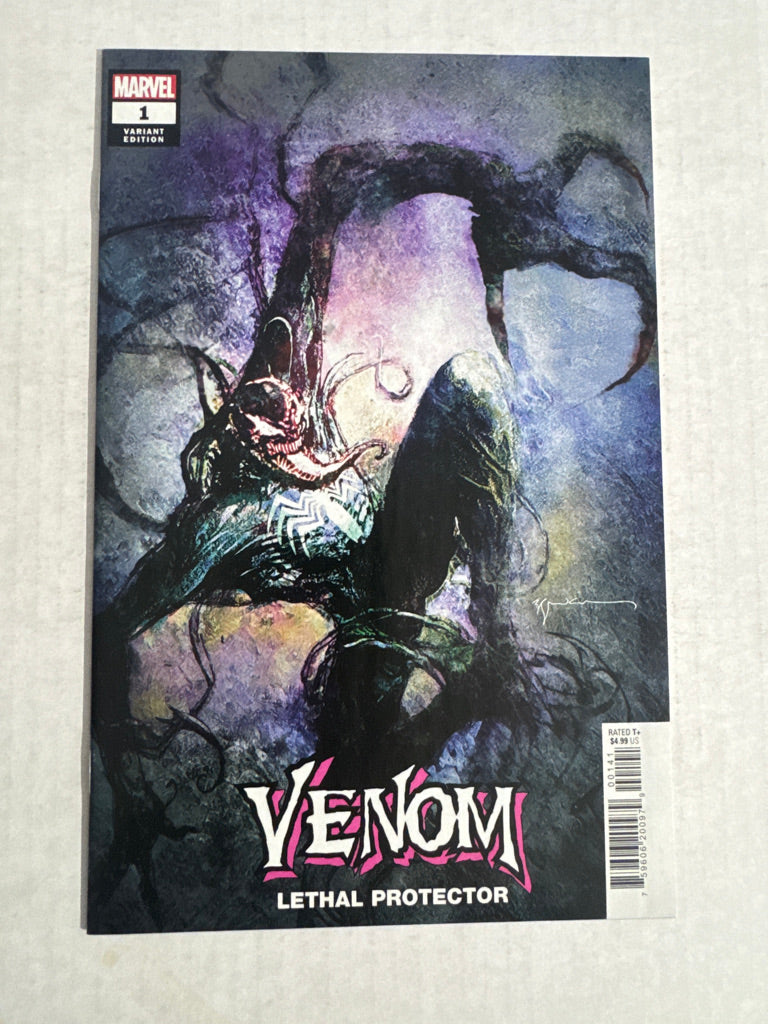 VENOM Lethal Protector Vol 2 #1 NM Bill Sienkiewicz Variant