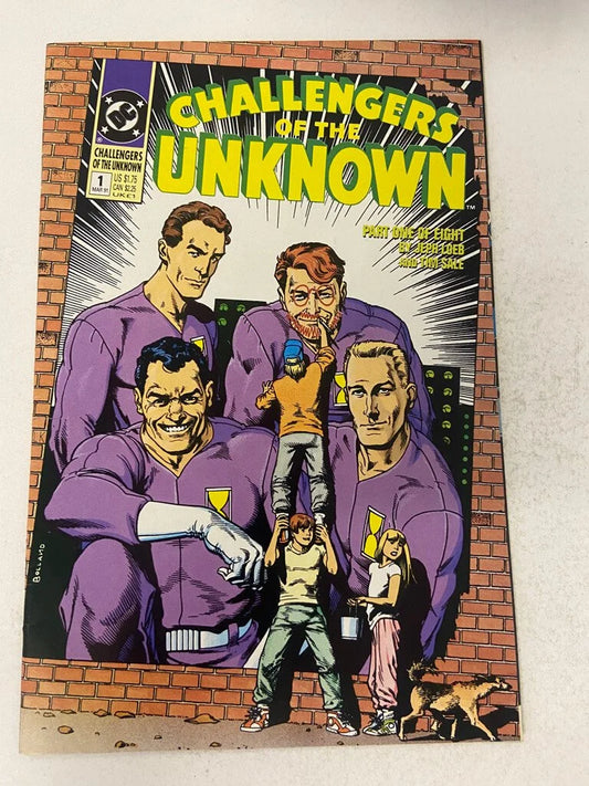 CHALLENGERS OF THE UNKNOWN #1 Vol 2 Brian Bolland Cover